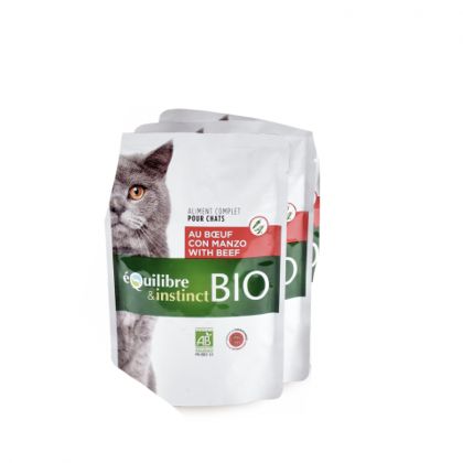EMINCE BOEUF CHAT 100G EQUILIBRE