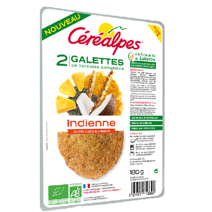 GALETTES INDIENNE 2X90 GR CEREALPES