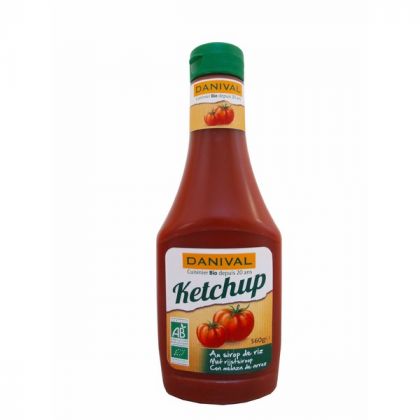 KETCHUP SOUPLE SS SUCRE 560 G DANIVAL